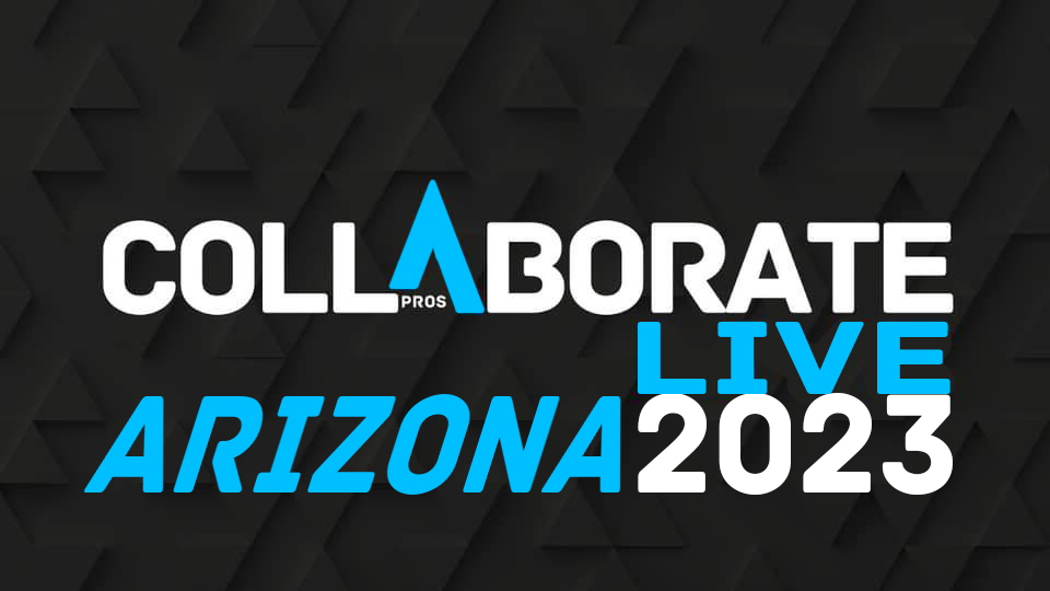 Collaborate Pros LIVE Event Arizona October 2023 logo - collaborate pro