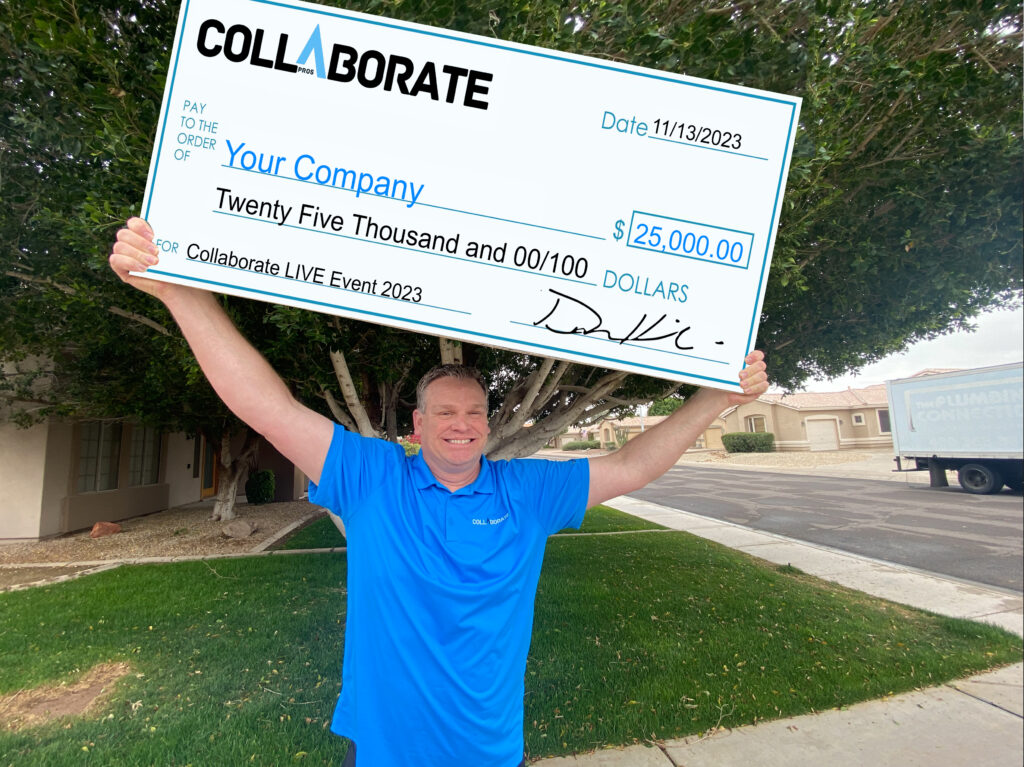 Collaborate LIVE $25000 Give Away